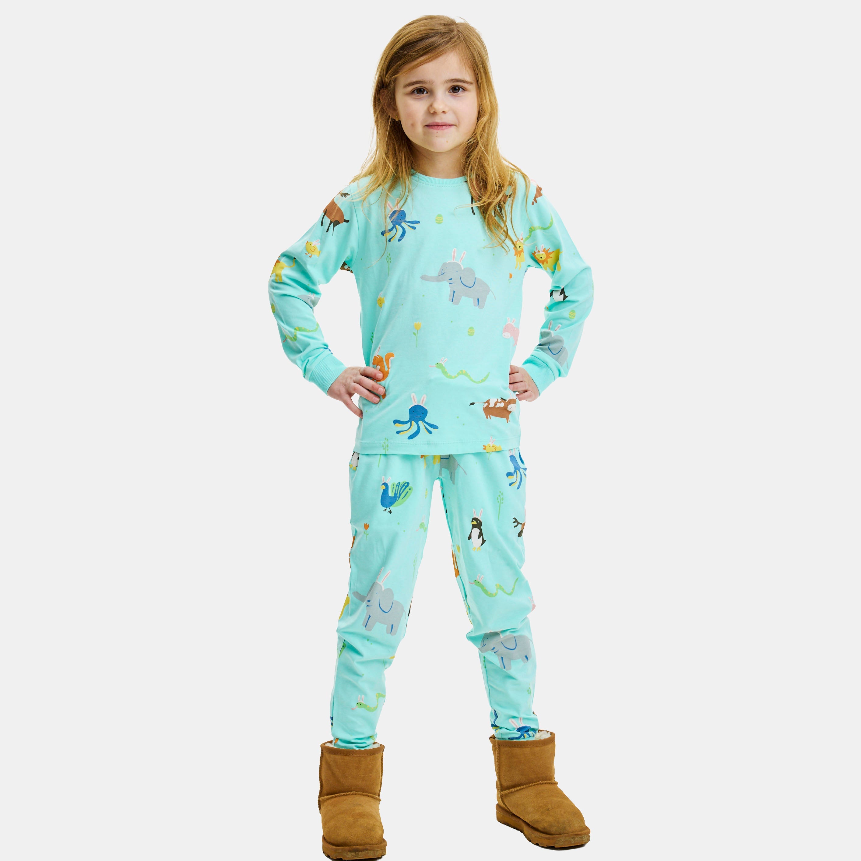 Falska kaniner pyjamas - Barn.